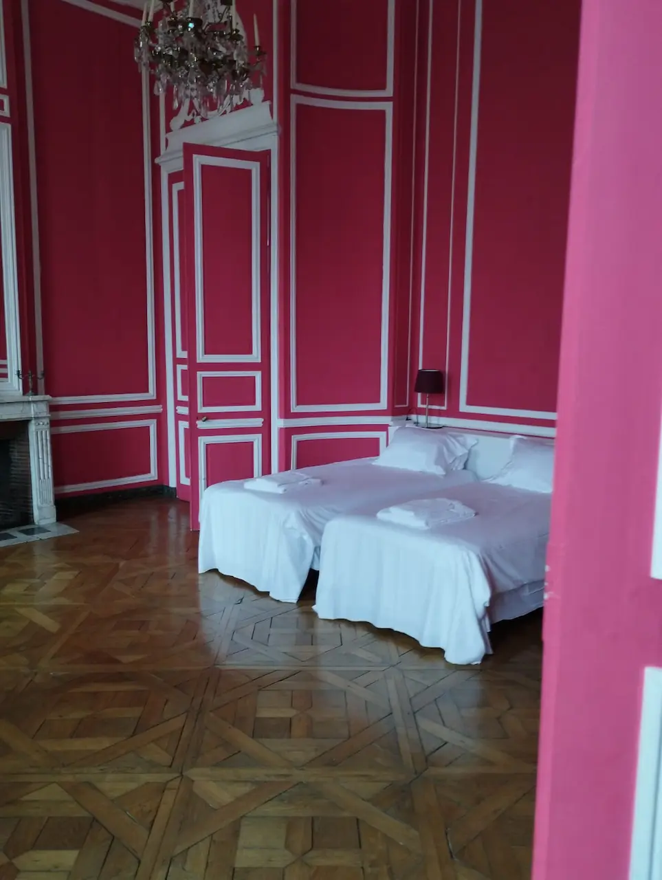 nettoyage des chambres du chateau de villers bocage