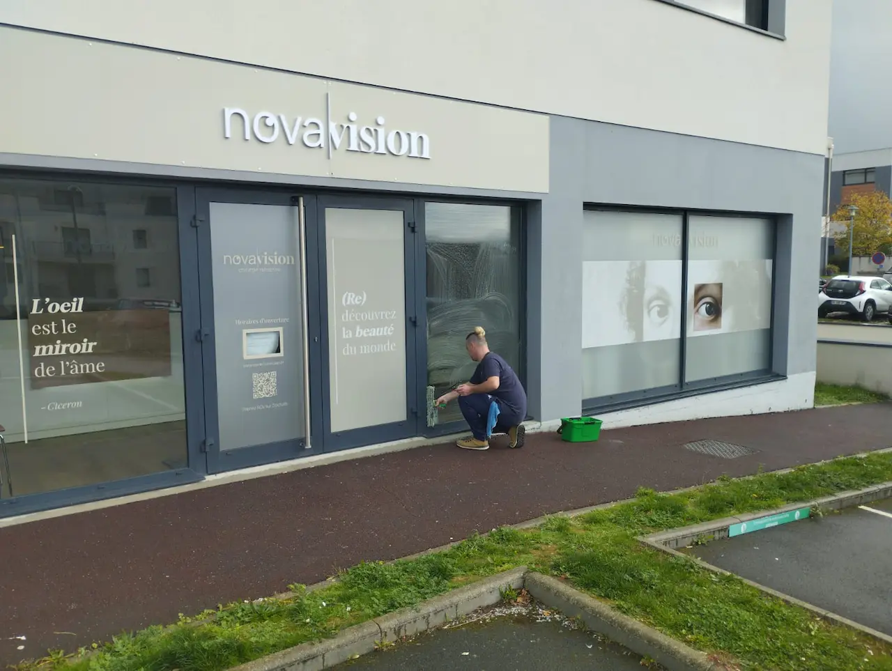 nettoyage recurrent interieur exterieur cabinet medical ophtalmologique a fleury sur orne